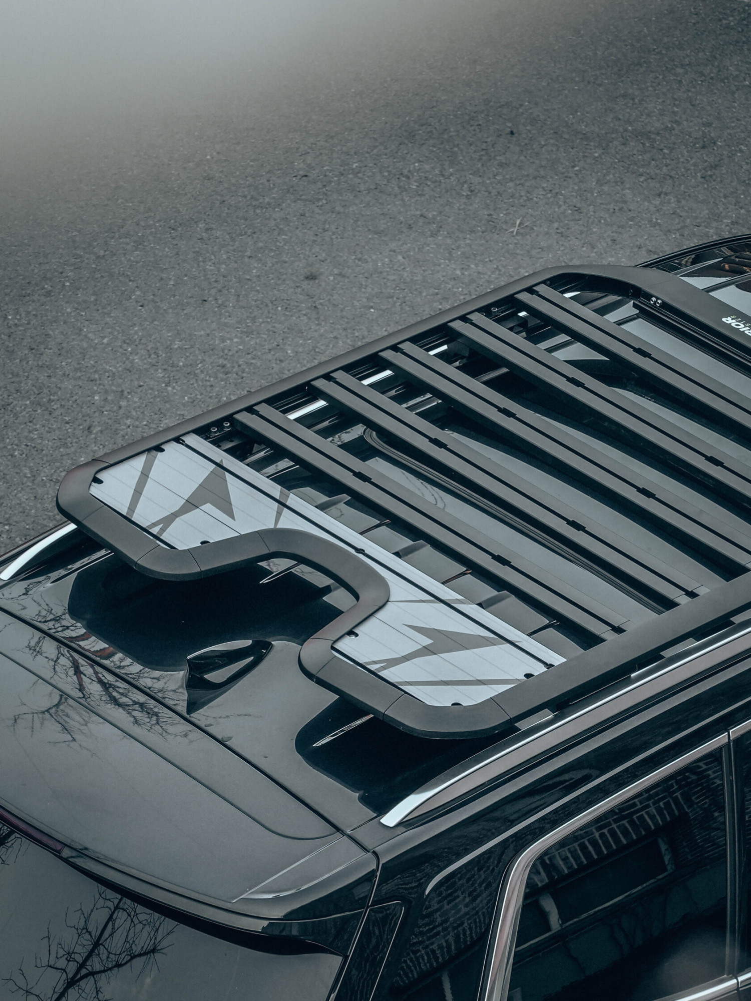 картинка Багажник экспедиционный STORM Roof Rack для Cadillac XT6 (2016-2024)