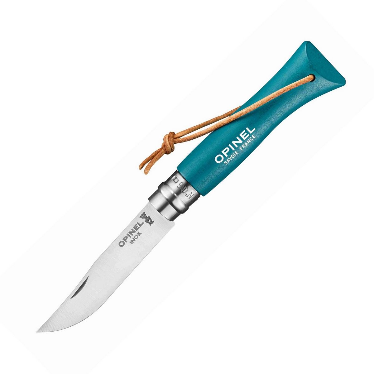 картинка Нож Opinel №6 Trekking, нержавеющая сталь, бирюзовый, 002200