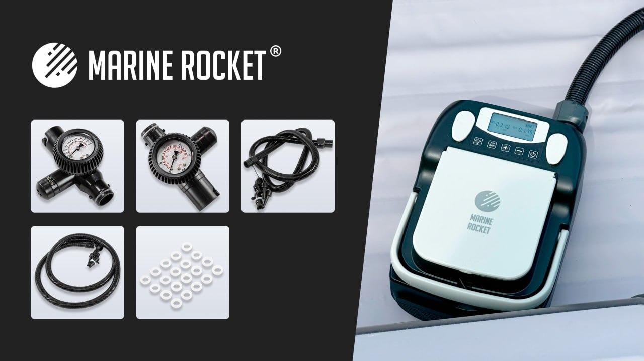 картинка Насосы и аксессуары Marine Rocket: новое поступление для владельцев надувных лодок