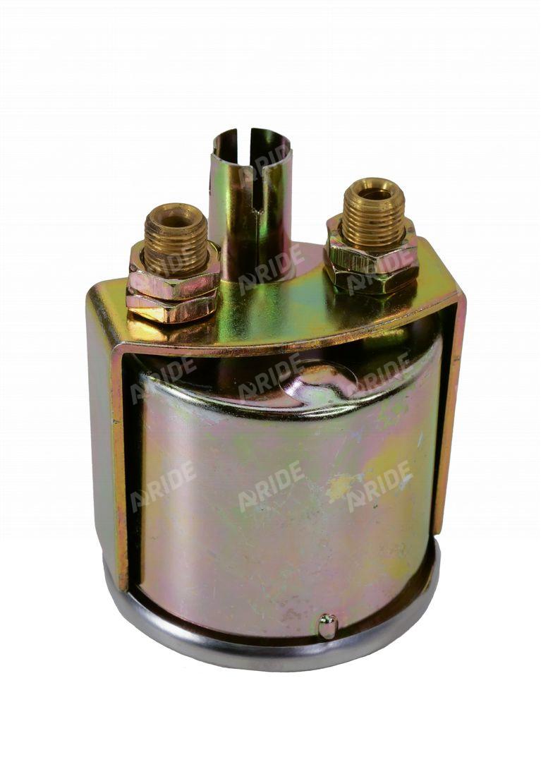 Манометр ARIDE 53 мм, 2х15 бар (220 PSI), 2", черный