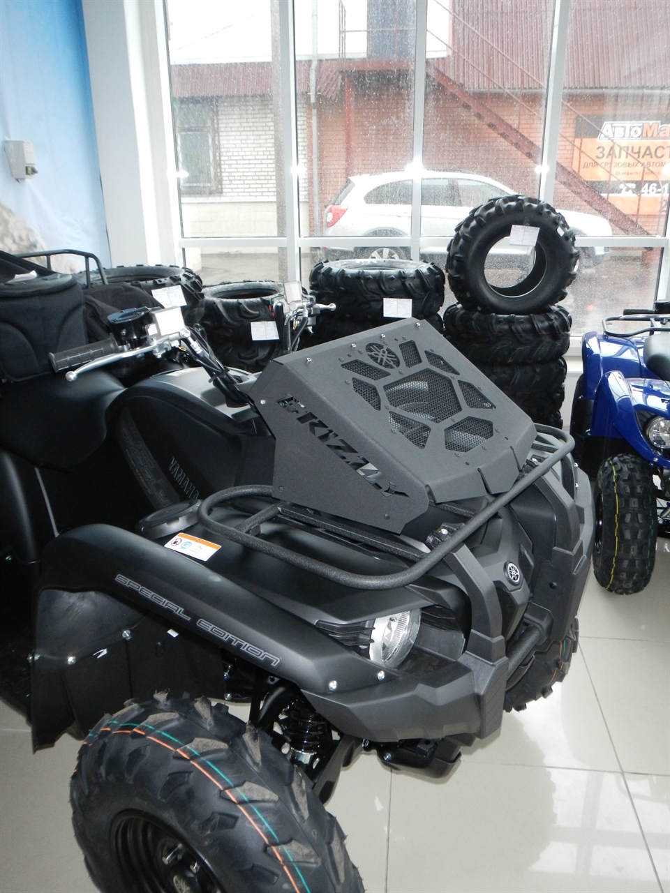 картинка Комплект выноса радиатора для Yamaha Grizzly 550/700 Litpro стальной