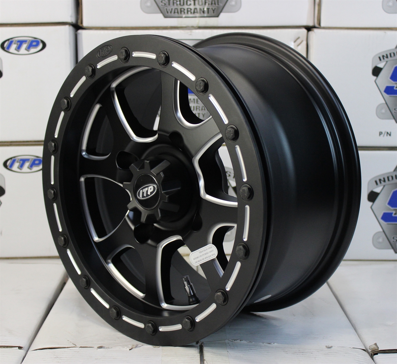 картинка Диск для квадроцикла ITP Tsunami BeadLock 14TSB118BX