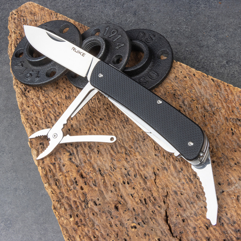 картинка Нож multi-functional Ruike L41-B черный