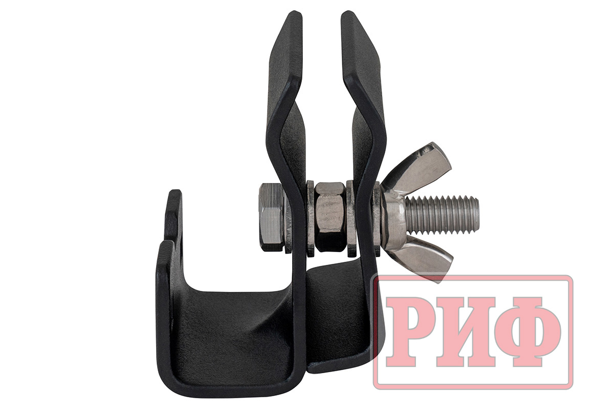 картинка Кронштейны для крепления лопаты к алюминиевому багажнику (платформе) РИФ
