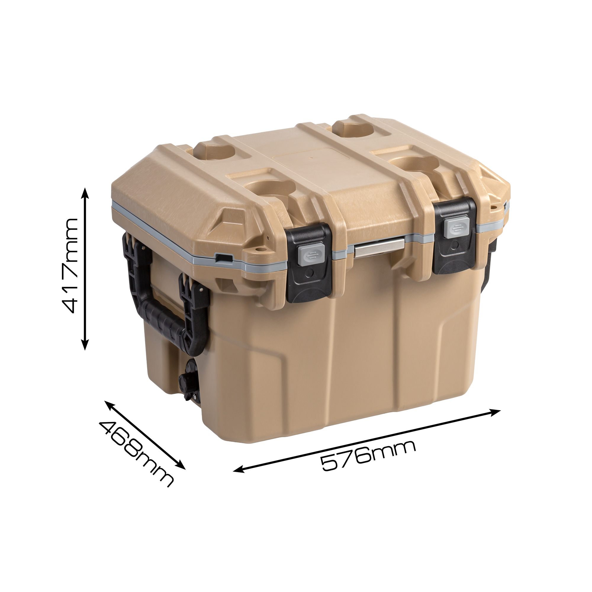 картинка Термоконтейнер объем 30л, Коричневый, внутр. разм. 423*295*304мм, IPX5