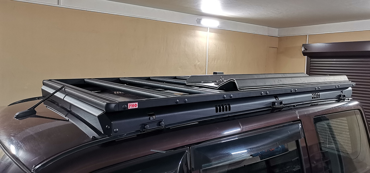 картинка Багажник экспедиционный УАЗ ПАТРИОТ 1250x2080 мм платформа алюминий