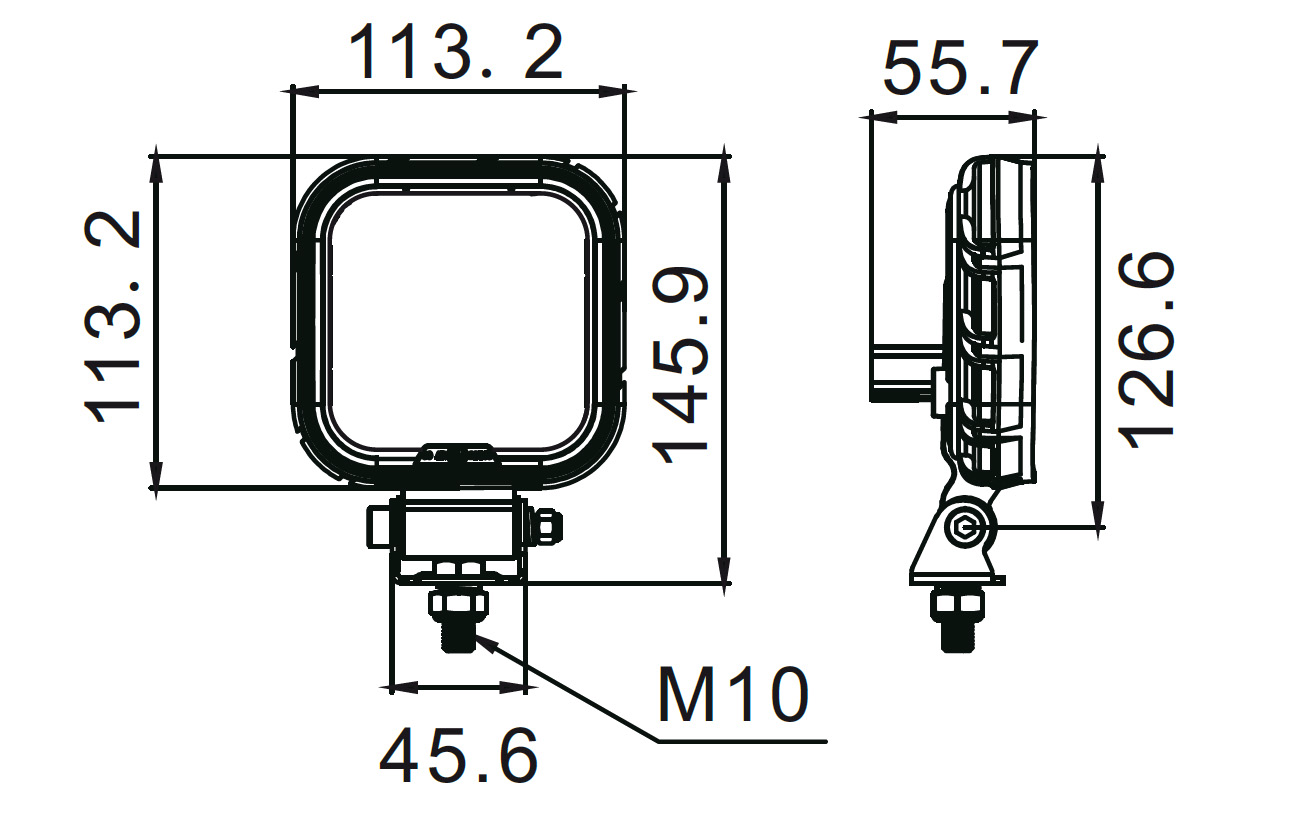 картинка Фара водительского света РИФ 19W LED