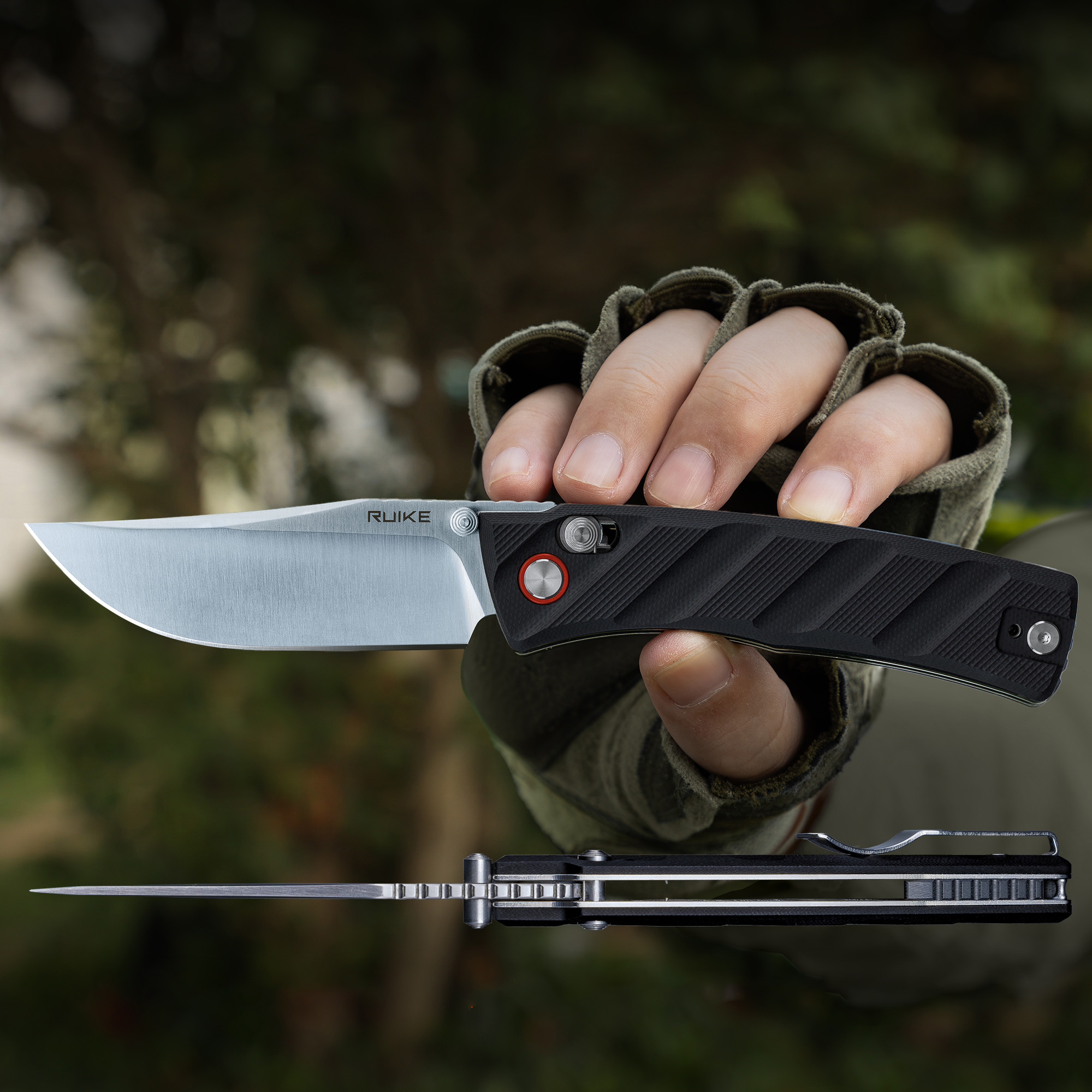 Нож складной Ruike P856-B черный