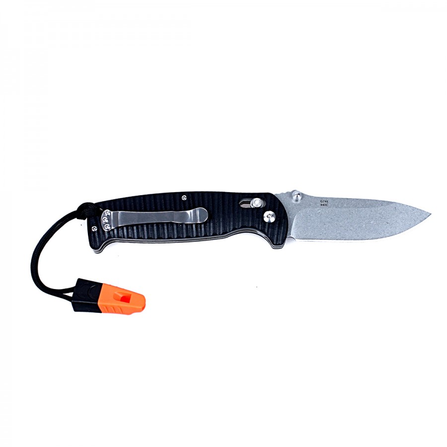 картинка Нож Ganzo G7412P-WS черный