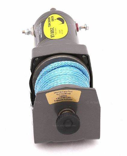 картинка Лебедка KIWI WINCHES 2500 синтетика