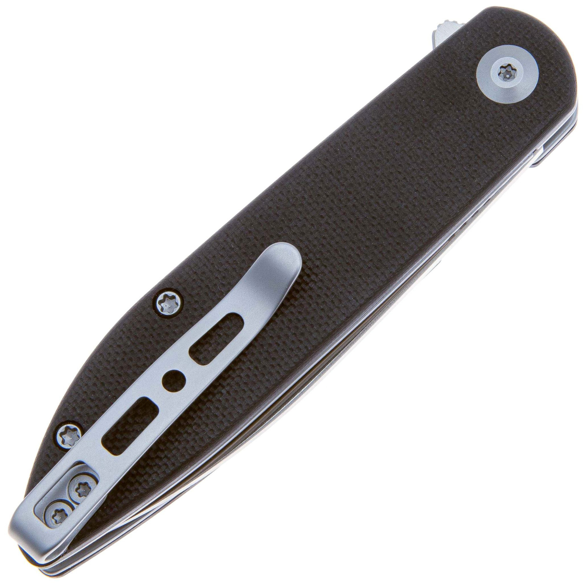 картинка Складной нож SENCUT Bocll II D2 Steel Satin Handle G10 Black