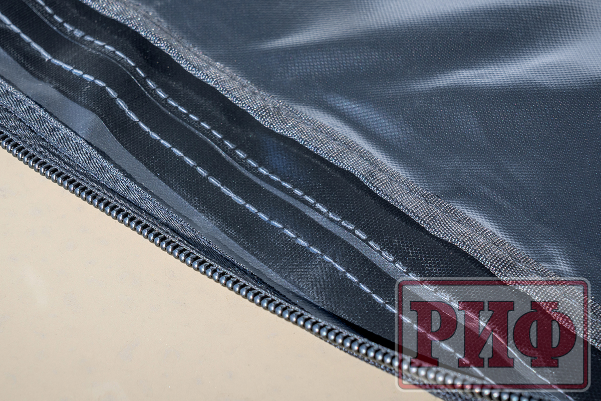 картинка Бокс автомобильный на крышу РИФ мягкий (98x73.5x32 см) 