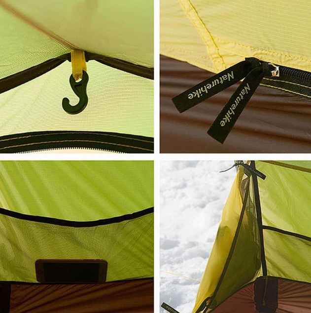 картинка Палатка двухместная Naturehike Opalus NH20ZP001,зеленая, 6927595748961