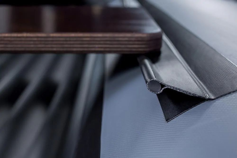 картинка Надувная лодка ПВХ, RiverBoats RB 370 НДНД, черно-серый