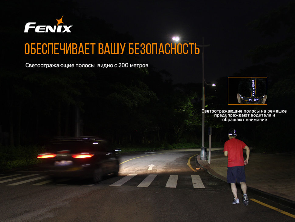 Набор Fenix HM65R LED Headlight+E01 V2.0