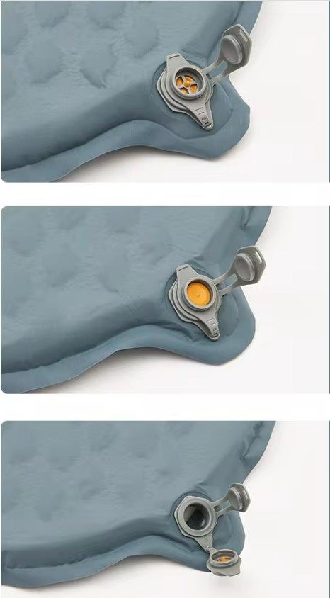 картинка Коврик самонадувающийся Naturehike, 196x65x3,5 см, увеличенный, светло-синий