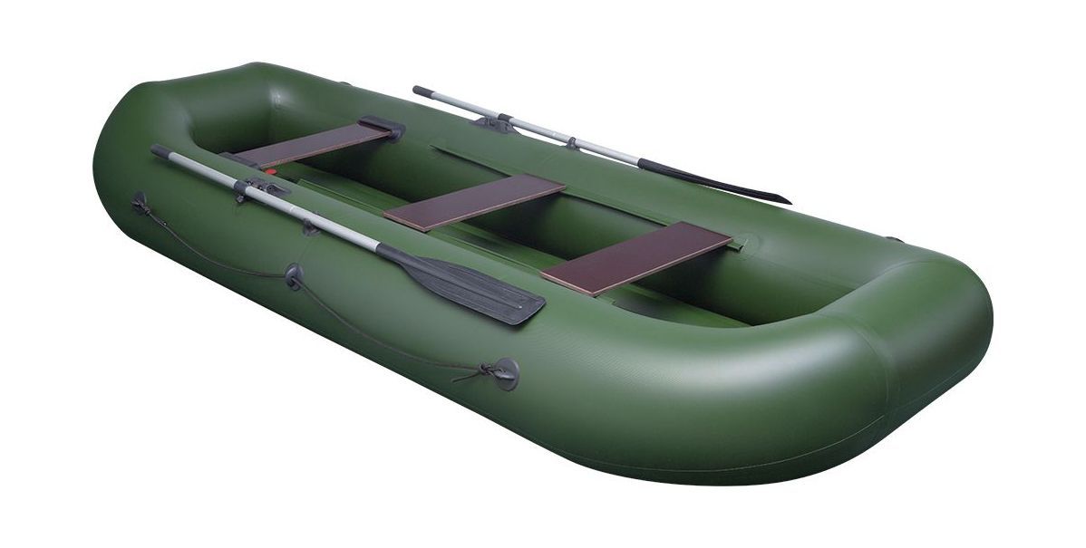 картинка Надувная лодка ПВХ UREX-38, НД, для сплава, зеленая