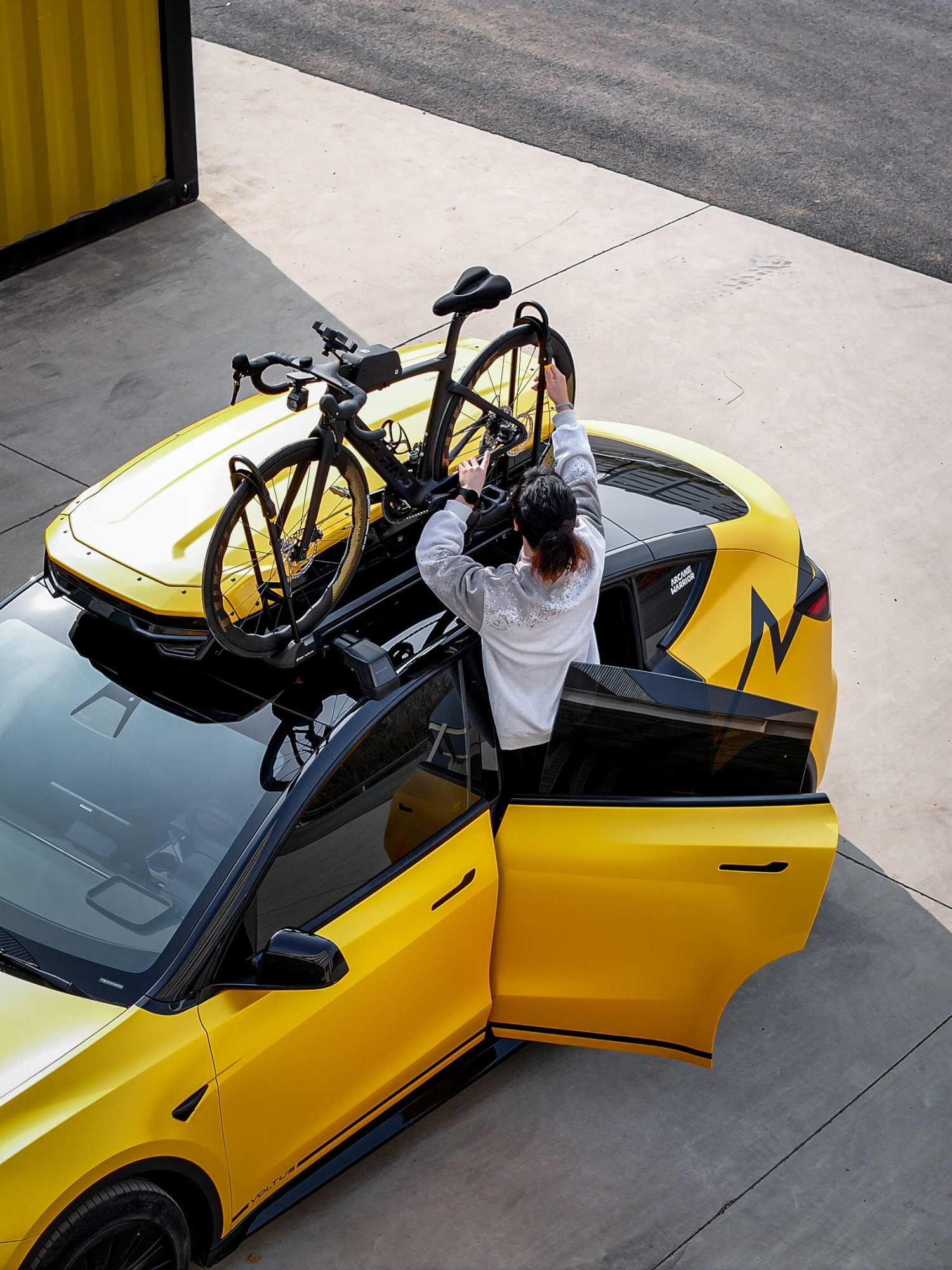 картинка Стойка на крышу для крепления велосипеда TANDRIX Bicycle Rack