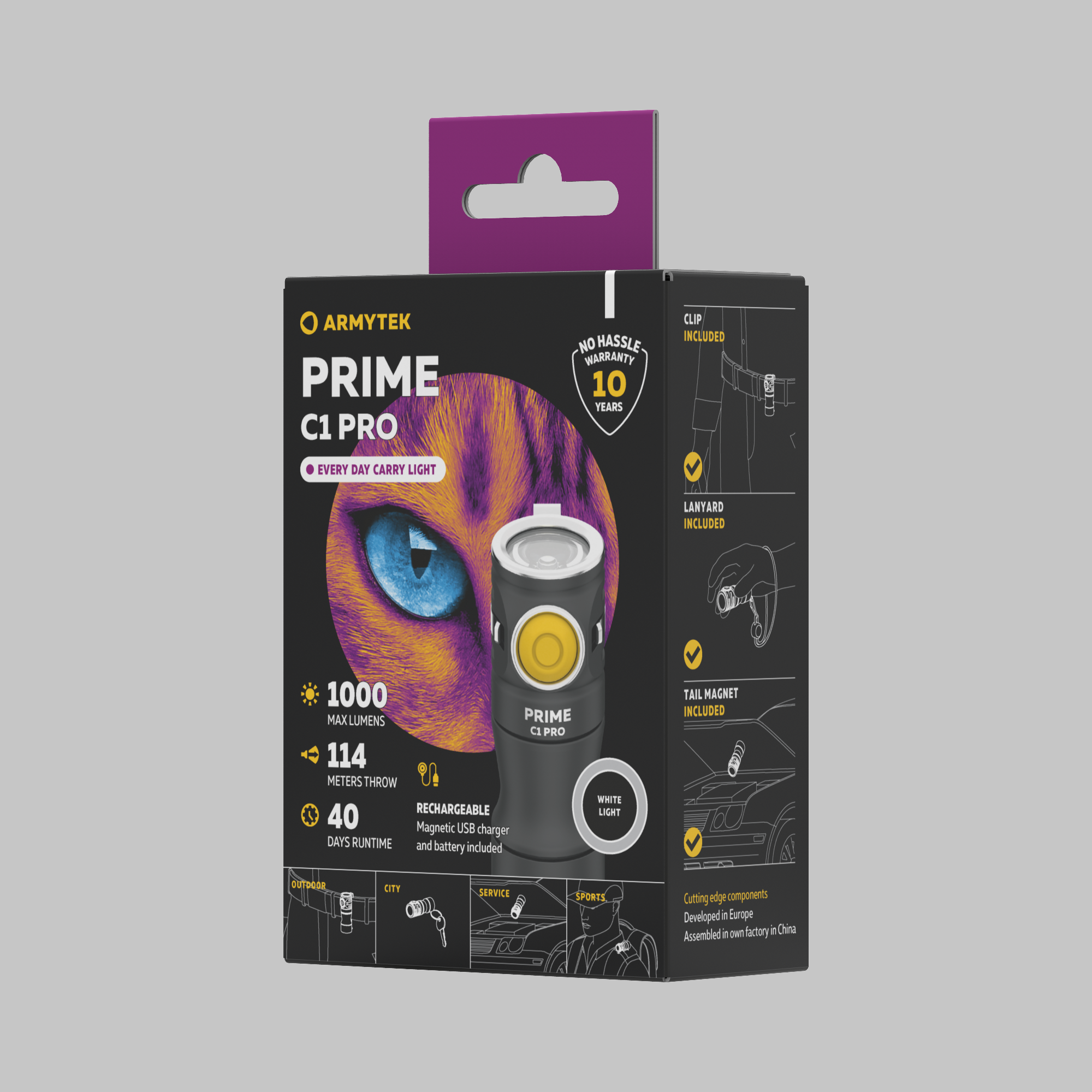 картинка Фонарь Armytek Prime C1 Pro White