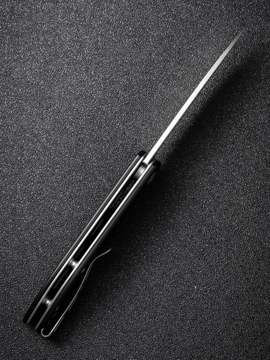 картинка Складной нож SENCUT Bocll II D2 Steel Satin Handle G10 Black
