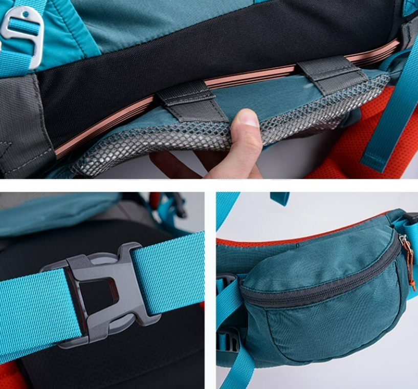 картинка Рюкзак туристический Naturehike 45L, черный