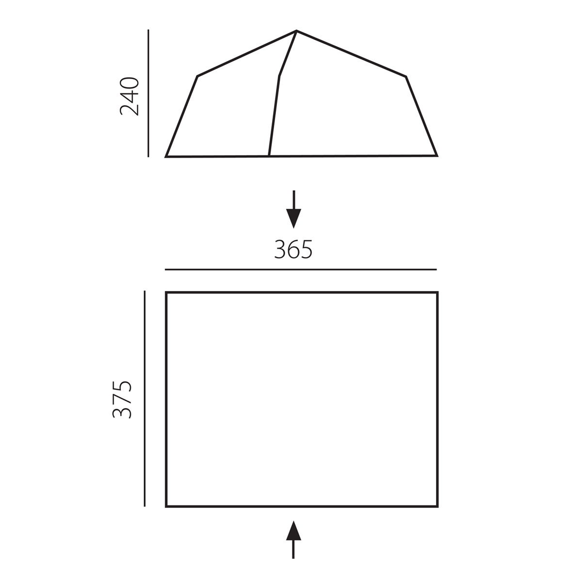 картинка Шатер-палатка BTrace Camp (Зеленый/Бежевый)