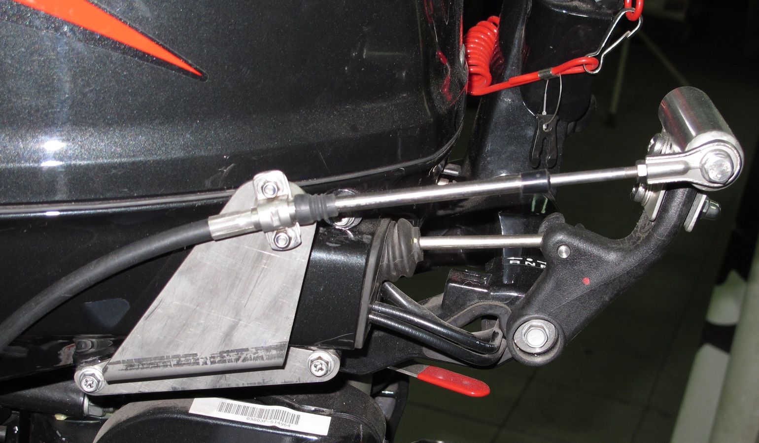 картинка Установочный комплект для водомётной насадки мотора Suzuki DF25AS/30AS