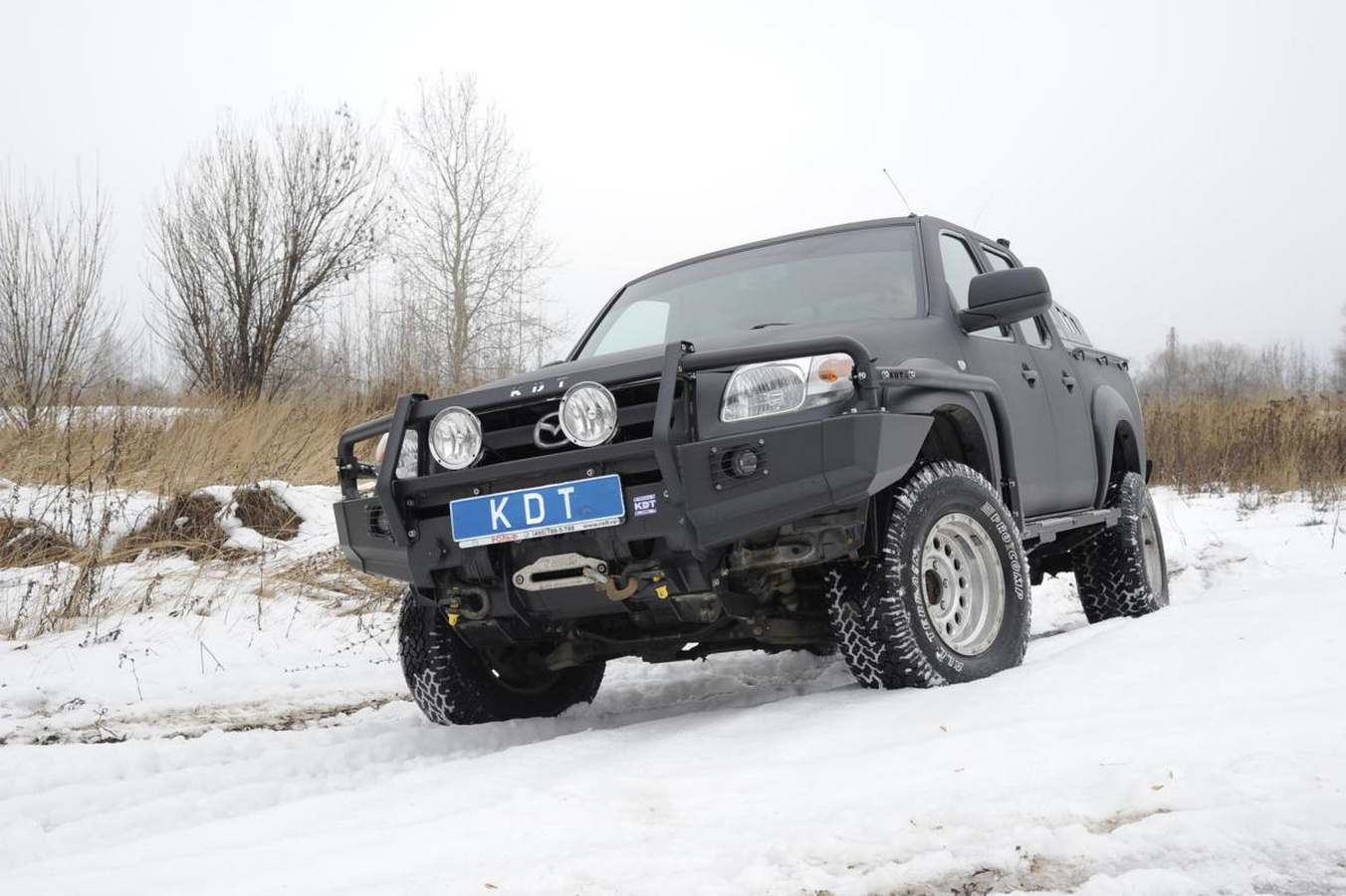 картинка Защита крыльев KDT универсальная алюминиевая