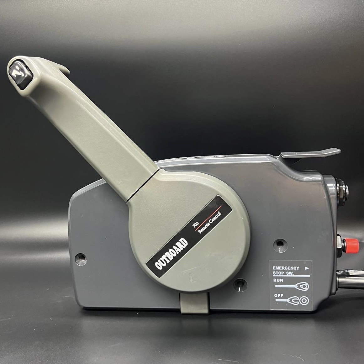 картинка Дистанционное управление Yamaha 703 New (С кнопкой гидроподъема) (Толкающая) (10Pin) (PWB)