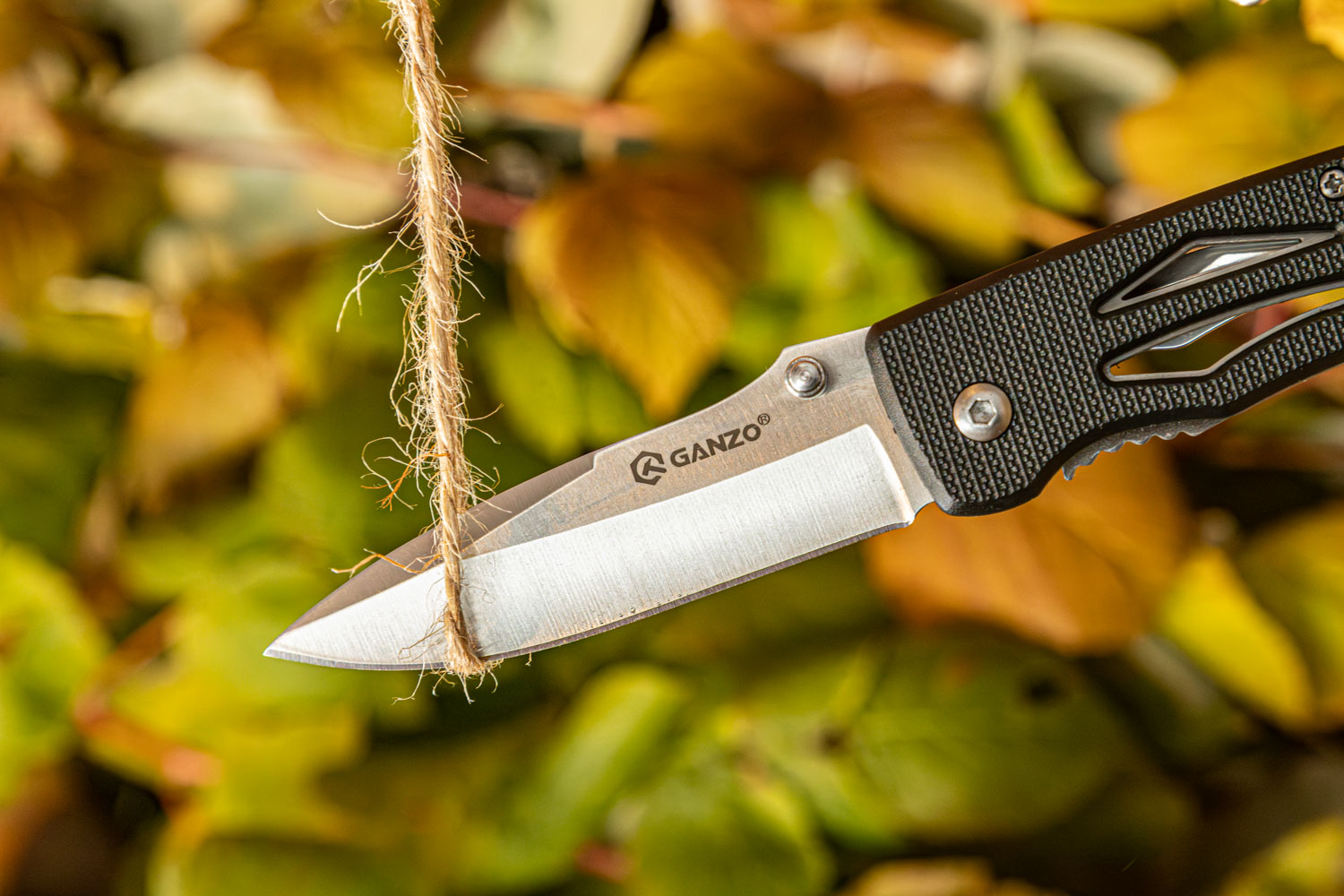 Нож складной Ganzo G615 черный