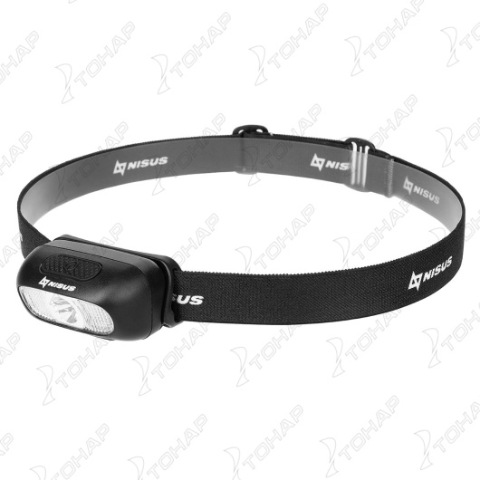 картинка Фонарь налобный NISUS 200 LM, IP44, USB