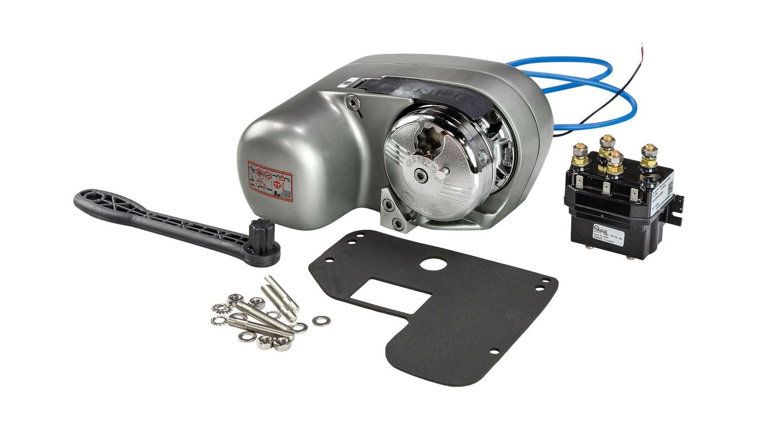 картинка Лебедка якорная Quick Genius GP2 2000F, 12 В, цепь 6мм