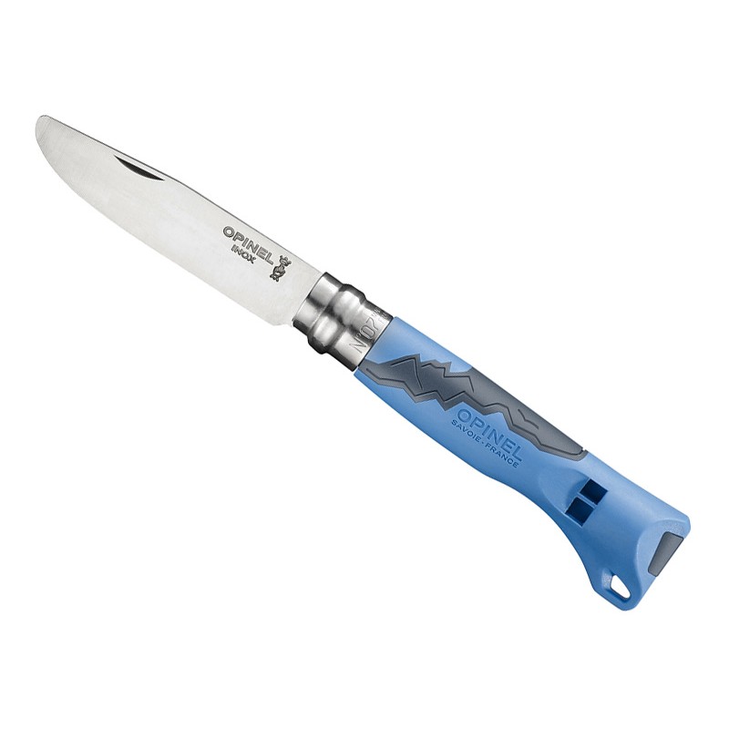 картинка Нож Opinel №7 Outdoor Junior, синий, 001898