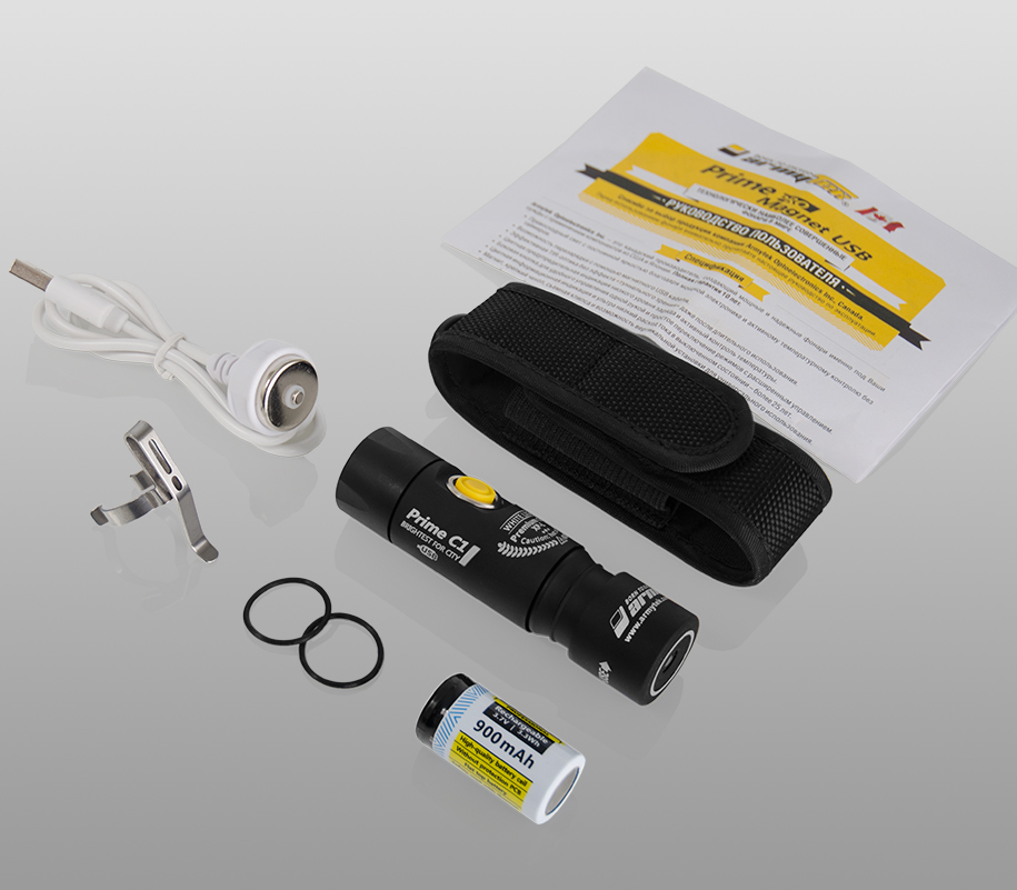 картинка Фонарь ARMYTEK Prime C1 Magnet USB XP-L ТЕПЛЫЙ