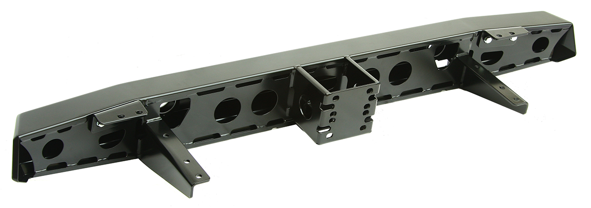 картинка Бампер задний РИФ УАЗ Хантер с квадратом под фаркоп и фонарями стандарт