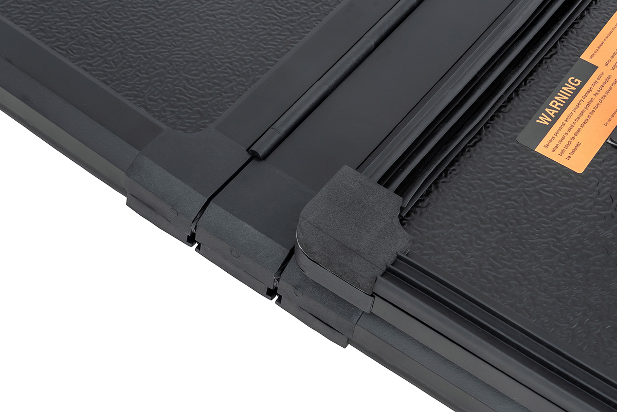 картинка Крышка кузова JAC T8, трёхсекционная, алюминиевая, черная