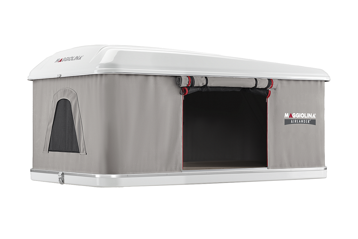 картинка Автопалатка MAGGIOLINA AIRLANDER PLUS SMALL, серый тент, лестница 215 мм