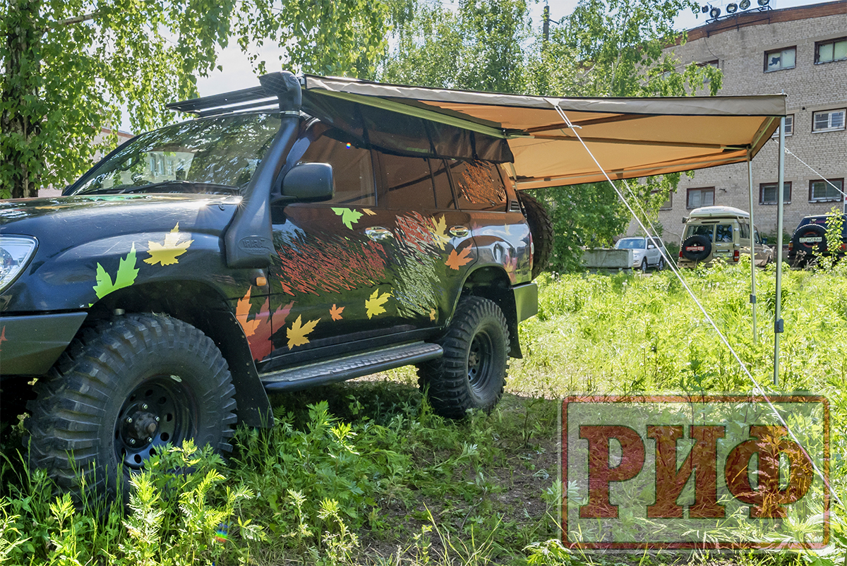 картинка Маркиза автомобильная РИФ веерная 2,5х2,0 м (левая)