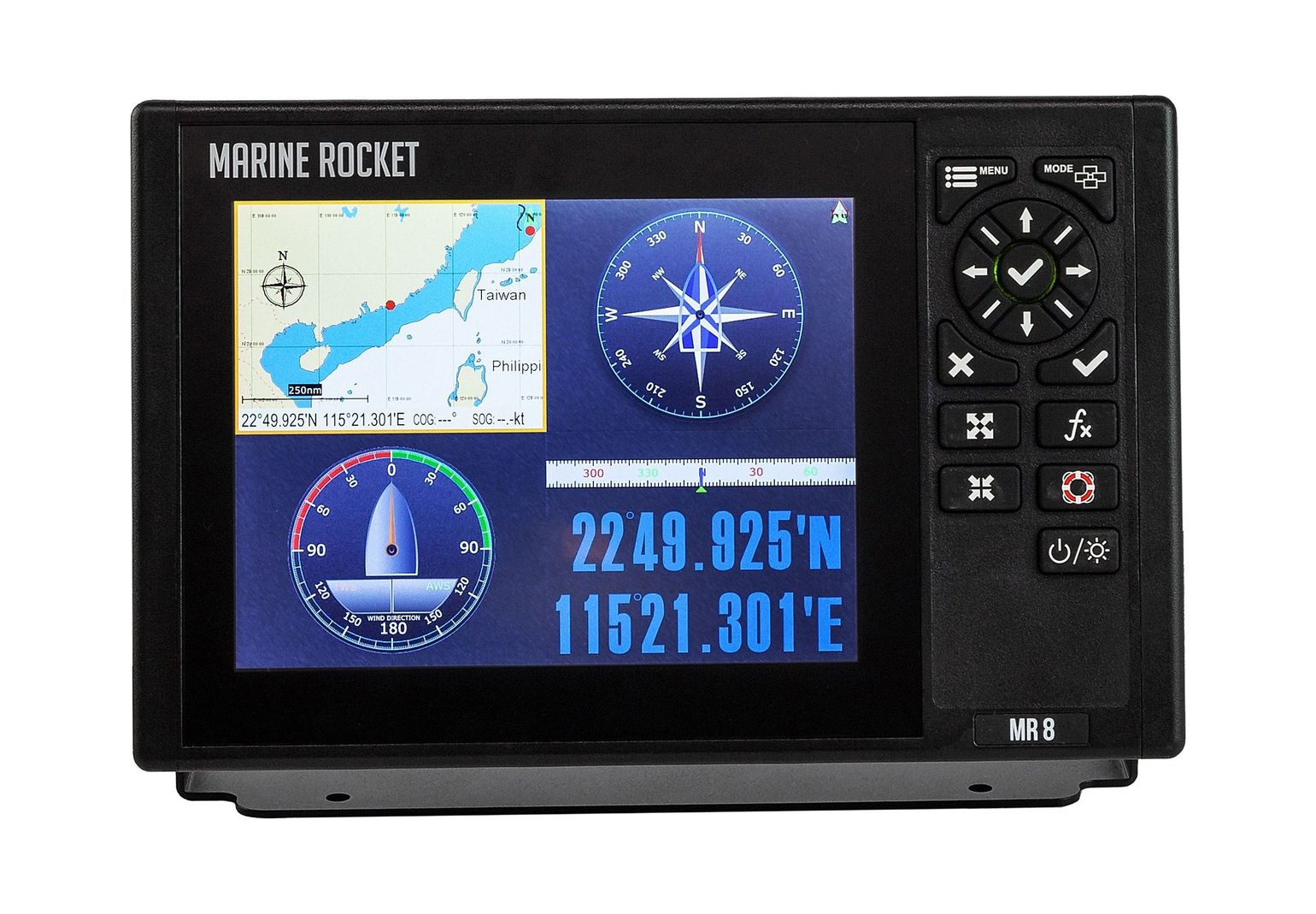 картинка Картплоттер морской 8X c AIS, Marine Rocket