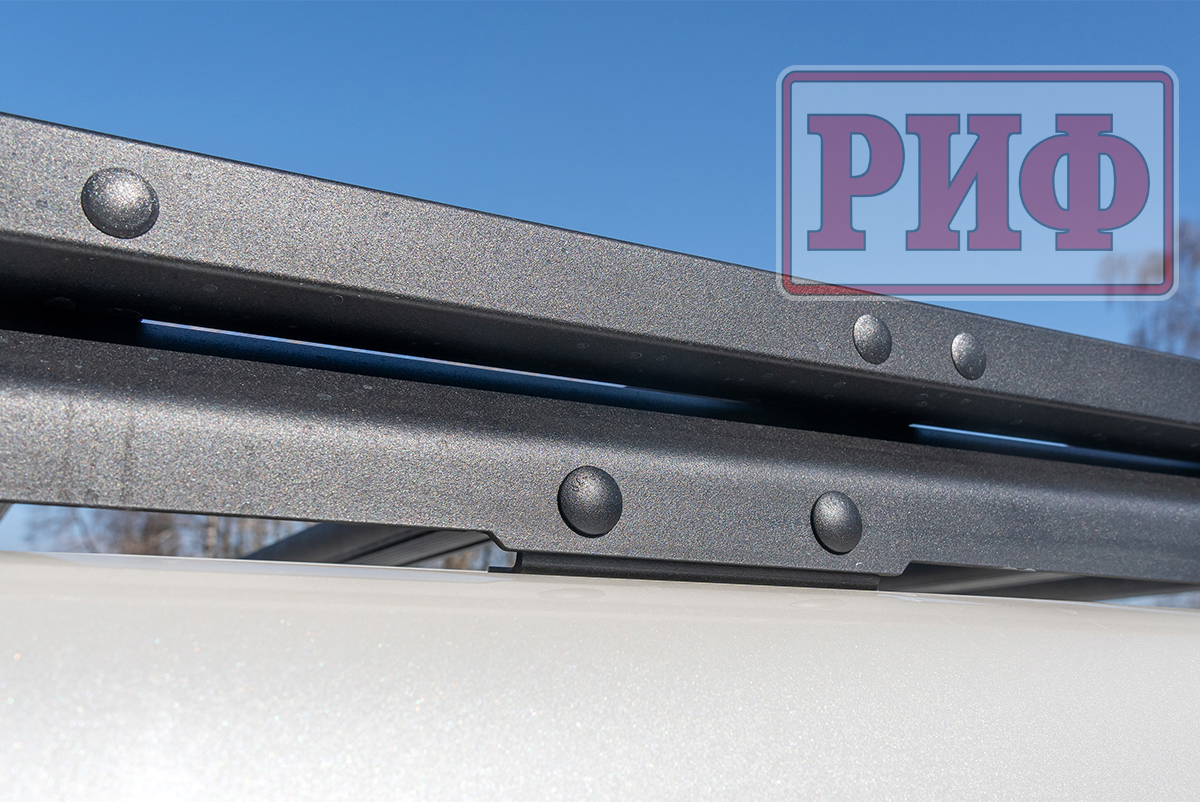 картинка Багажник экспедиционный Mitsubishi Pajero IV 1150x2080 ммплатформа алюминиевый РИФ