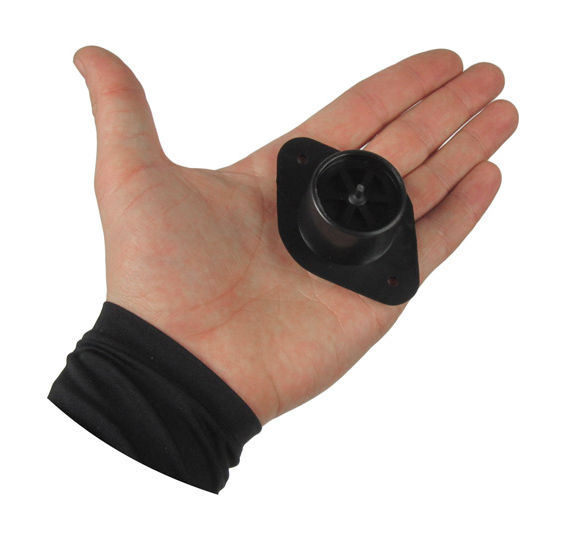 картинка Клапан сливной для лодки ПВХ, чёрный