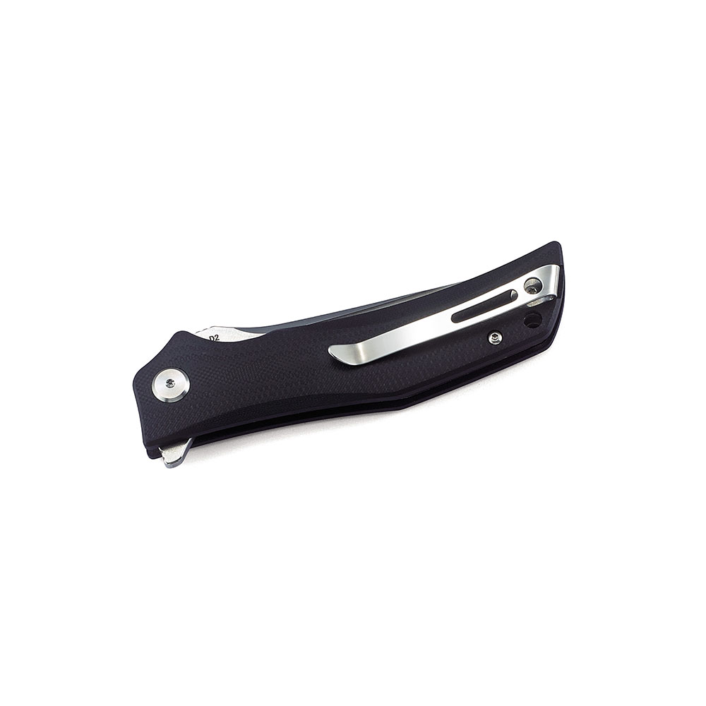 картинка Нож Bestech Scimitar сталь D2, рукоять G10 черная