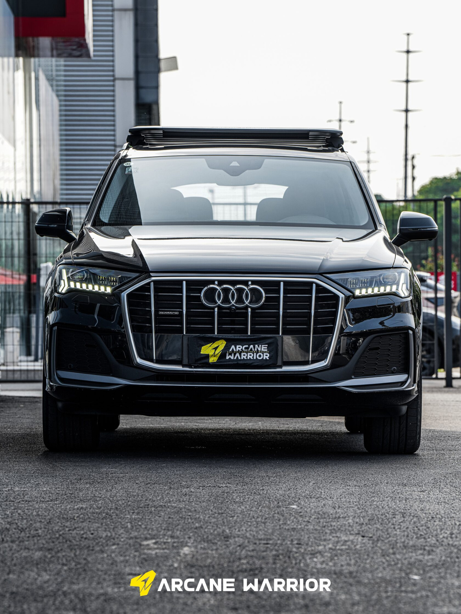 картинка Багажник экспедиционный STORM Roof Rack для Audi Q7 (2016-2024)