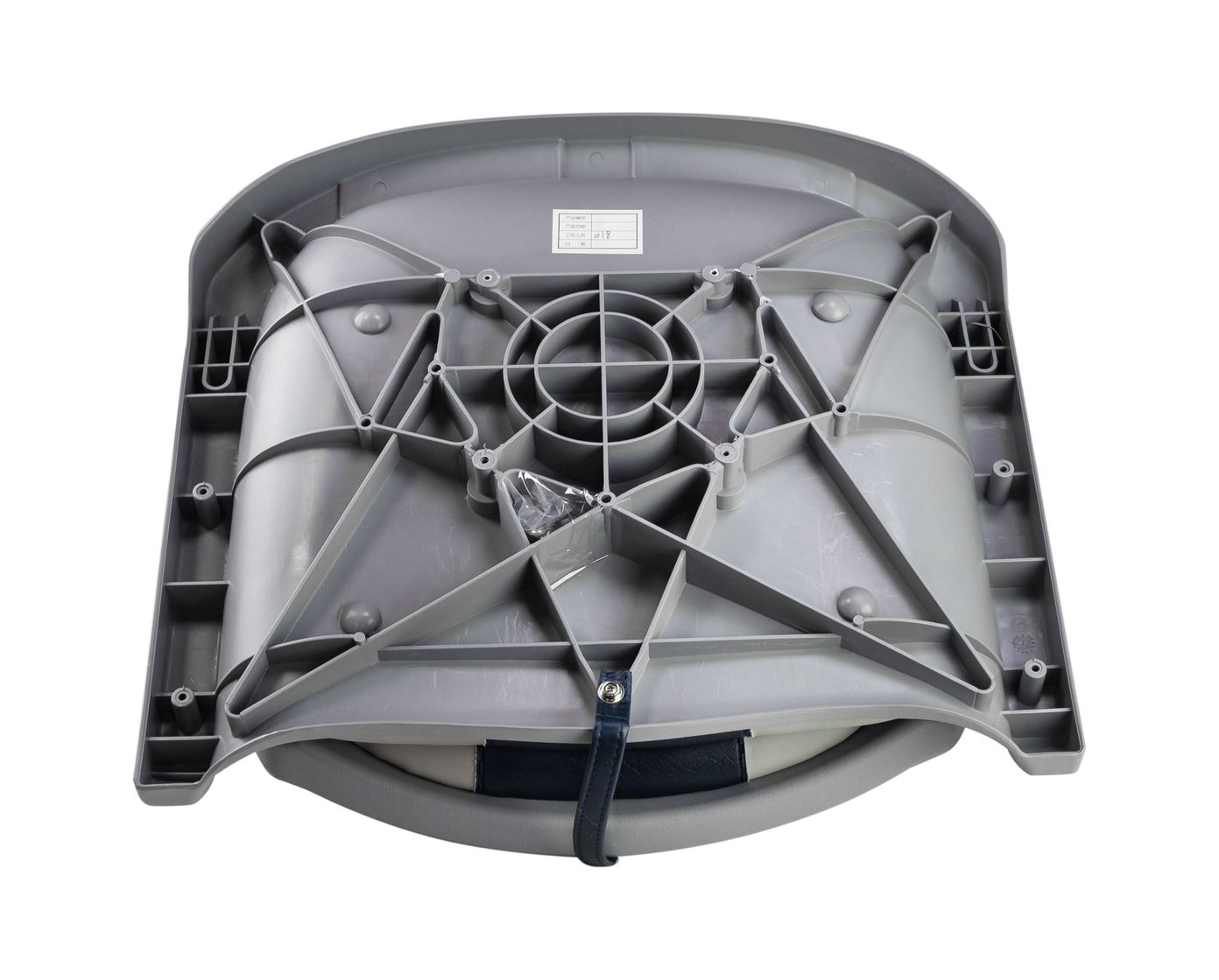 картинка Кресло складное мягкое TRAVELER, цвет серый/синий