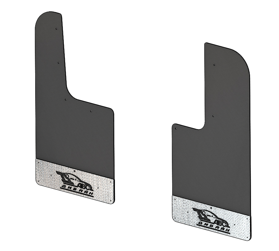 картинка Брызговики универсальные экспедиционные АВС-Дизайн 400 мм ABCUNI04