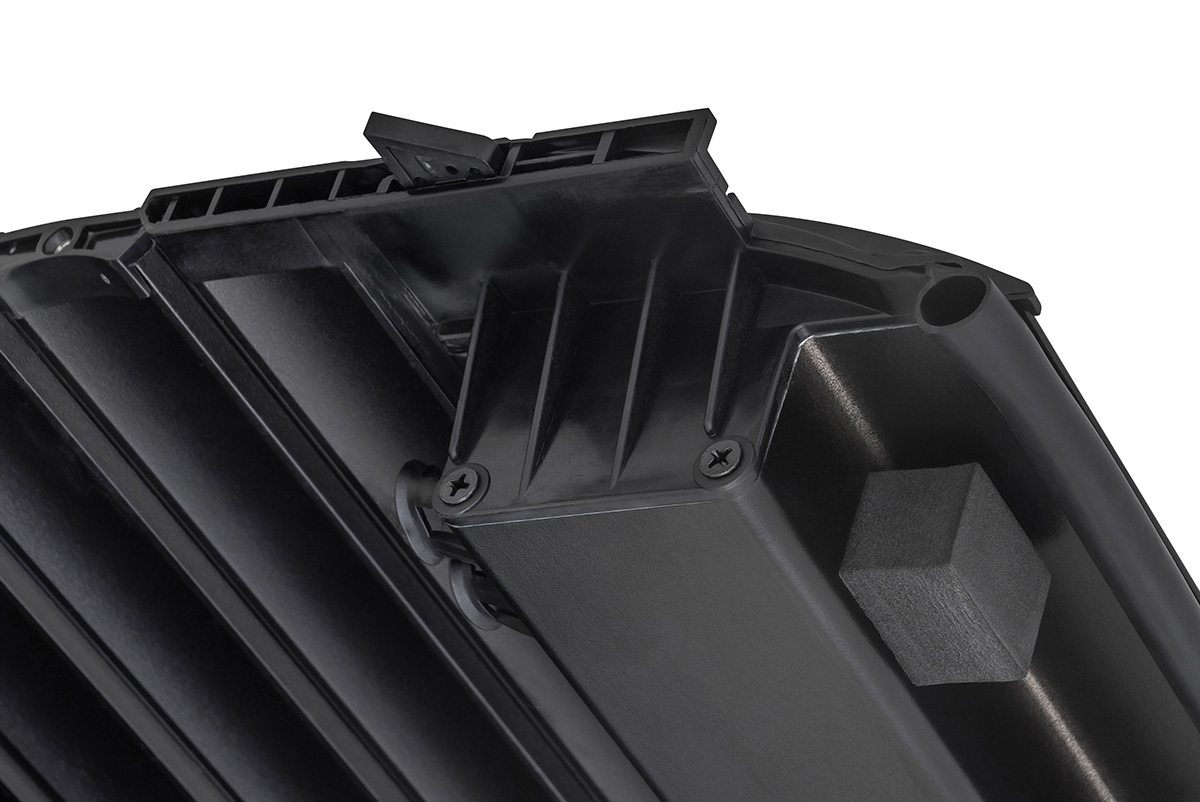 картинка Крышка кузова Dongfeng DF6, роллета раздвижная, алюминиевая, черная