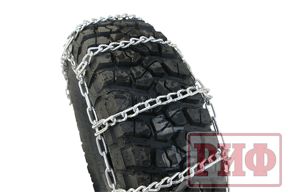 картинка Цепи противоскольжения РИФ Forklift "лесенка" 18 мм, 6.50x10 (к-т 2 шт.)