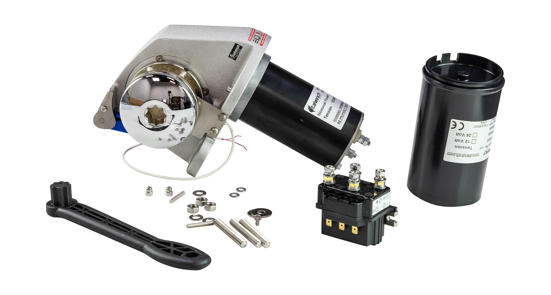 картинка Лебедка якорная Italwinch OBI 500Вт, 12 В, цепь 6мм