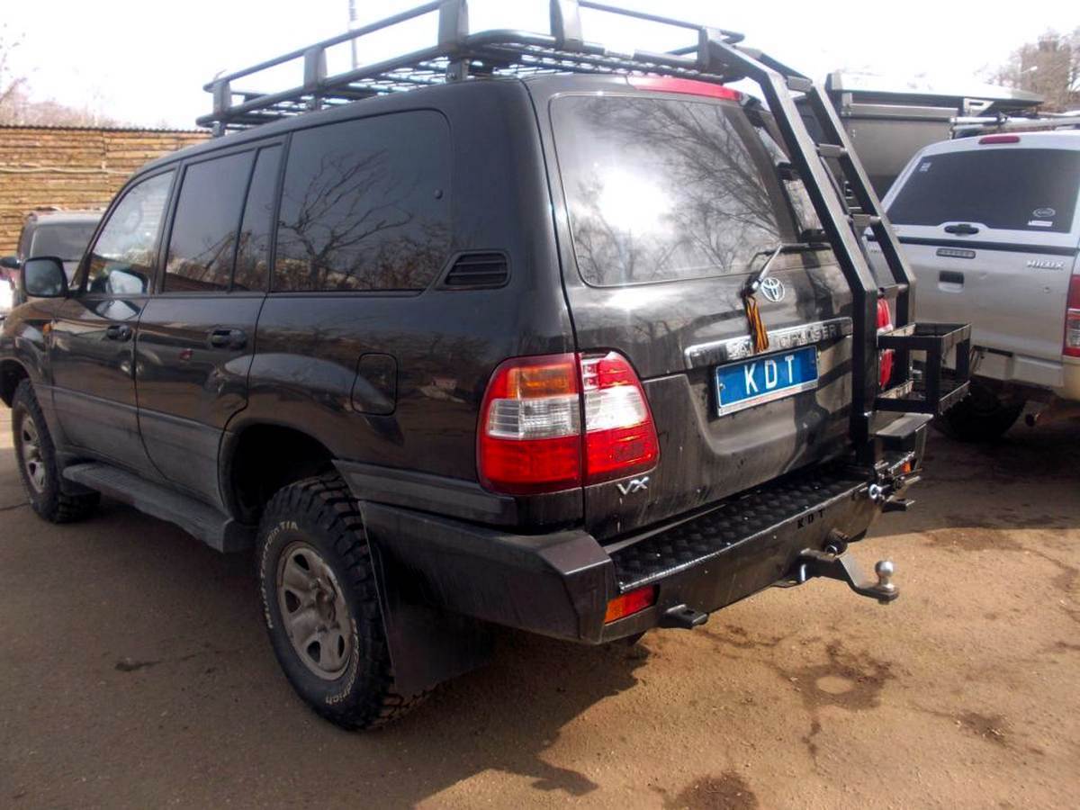 картинка Задний силовой бампер - Toyota Cruiser 100