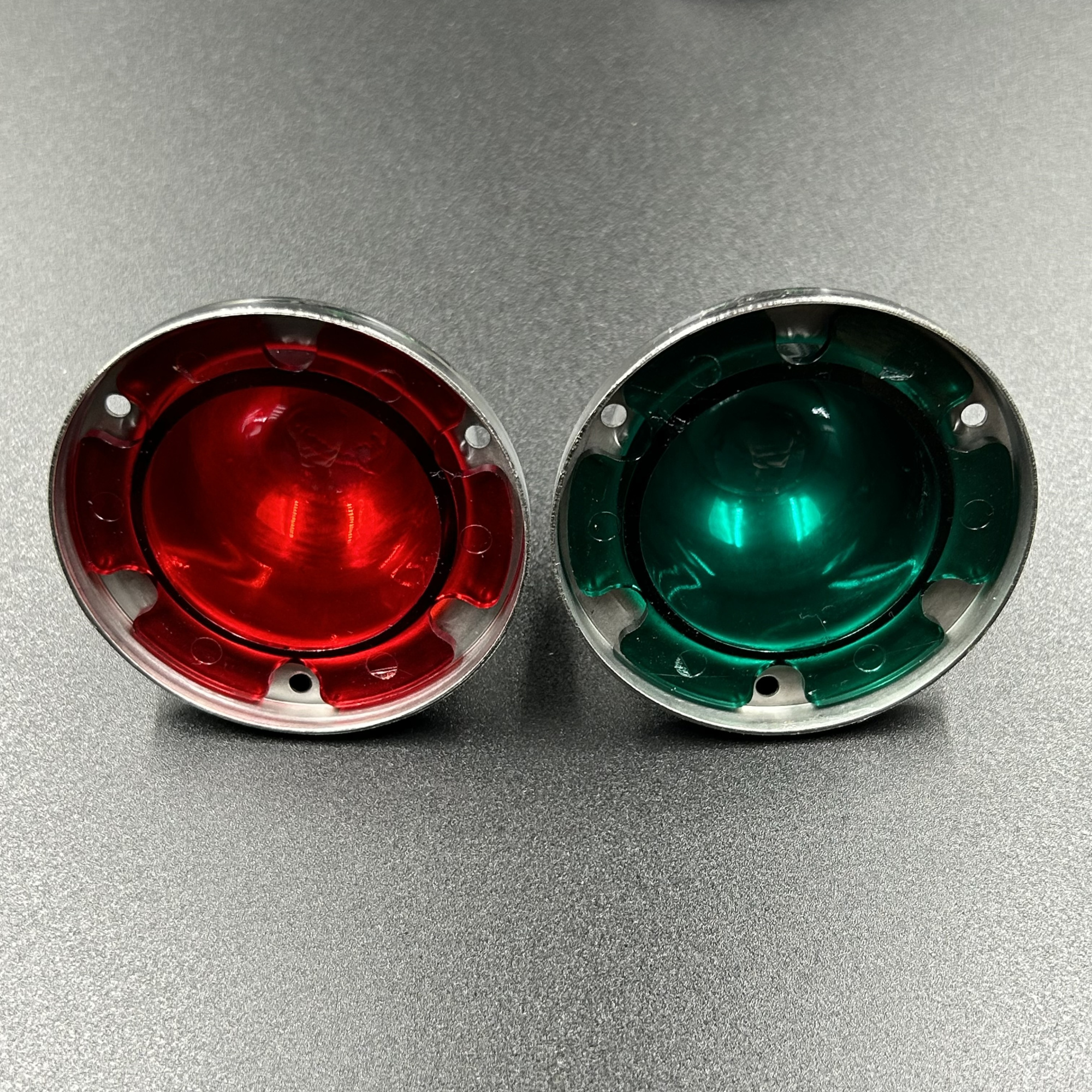 картинка Огни ходовые LED (красный, зеленый) корпус нерж. (ALLSHINE)